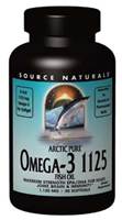 ArcticPure Omega-3 1125mg Fish Oil 120 softgel ×1本